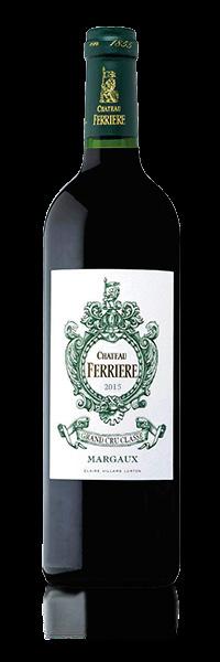 ..10% Elegant, fruity, mineral, 17 C 15-20 YEARS 17 C 15-20 YEARS CHÂTEAU FERRIERE -