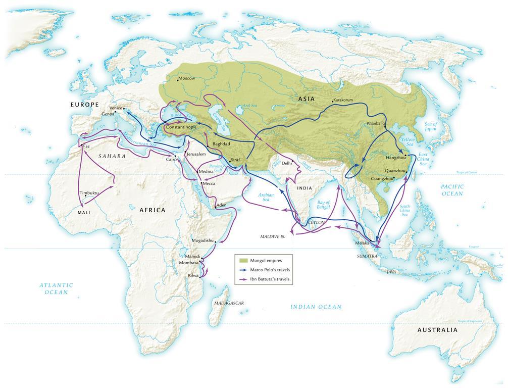 Travels of Marco Polo and Ibn Battuta 2011, The