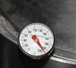 Cold Calibration The following procedure must be applied at least every six months (you can do it more regularly) for the ice point calibration of thermometers: Put ice and pre-cooled water (about