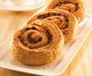 Pack size: 48 x 95g Baking guide: 20 minutes @ 190 C Chocolate Croissant Code: Q009 A rich,
