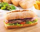 Top Cut Ciabatta Roll Code: 9102 A traditional Italian-style Ciabatta roll with a decorative top cut, open texture and authentic full flavour, containing extra virgin olive oil.