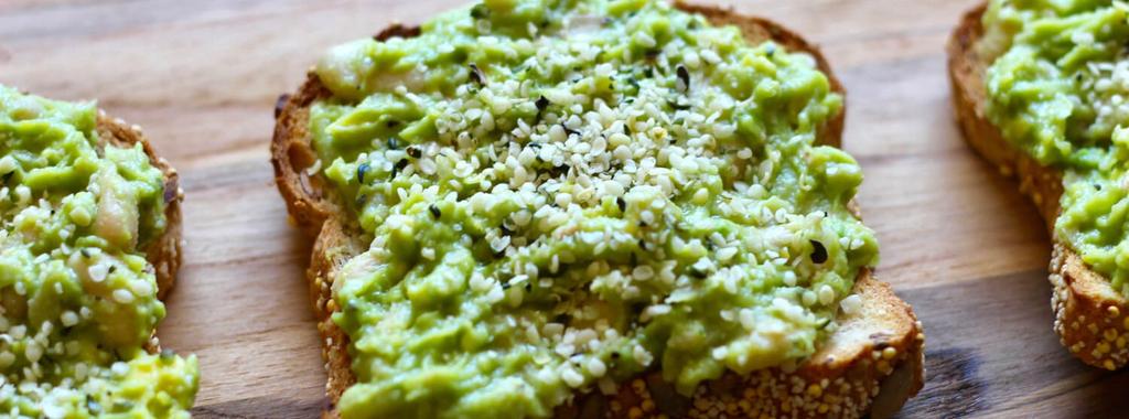 Protein-Packed Avocado Toast 6 ingredients 15 minutes 2 servings 1. In a bowl, mash the avocado, white beans, lemon juice and sea salt together with a fork.