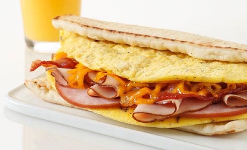 Drop Off Breakfast Assorted Breakfast Sandwiches Bacon, Egg and Cheese Sausage, Egg and Cheese Egg and Cheese Served on Bagel, Wheat Kaiser Roll or Flatbread Fresh Seasonal Fruit Salad Freshly Brewed