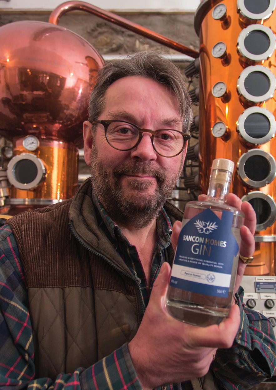 Simon Fairclough, Managing Director, Glenshee Craft Distillers, Persie Distillery BANCON HOMES GIN WELCOME TO BANCON GIN We are delighted to unveil Bancon Homes very own limited edition, bespoke gin.