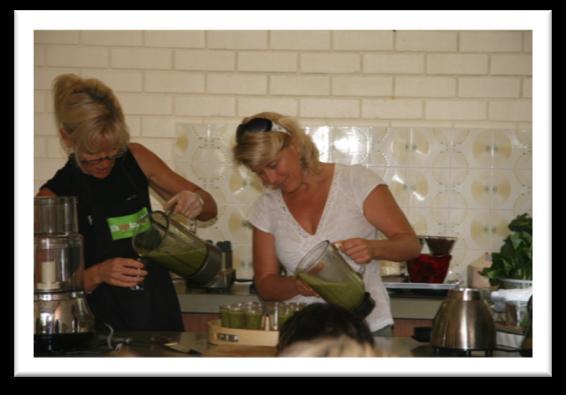 What did the December Raw Cuisine Class learn to make? Can I thrive on Raw Food?