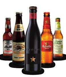 85 BEERS The best national and Japanese selection Estrella Damm 330 ml 1.95 Estrella Damm 330 ml 2.15 Inèdit Damm 330 ml 3.55 Free Damm (alcohol-free) 330 ml 1.95 Damm Lemon 330 ml 1.