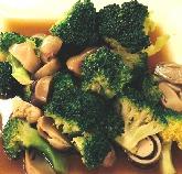 Vegetable Dishes Stir fried mixed vegetables in oyster sauce