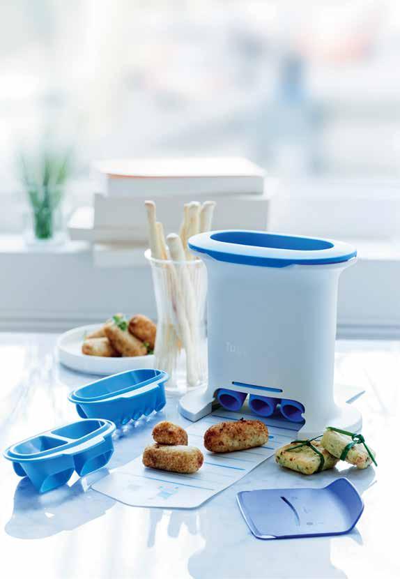 TIS THE SEASON Easily prepare traditional family recipes and create new ones with the Perfect Press Maker. Shape snacks, desserts, cookies, gnocchi and more.