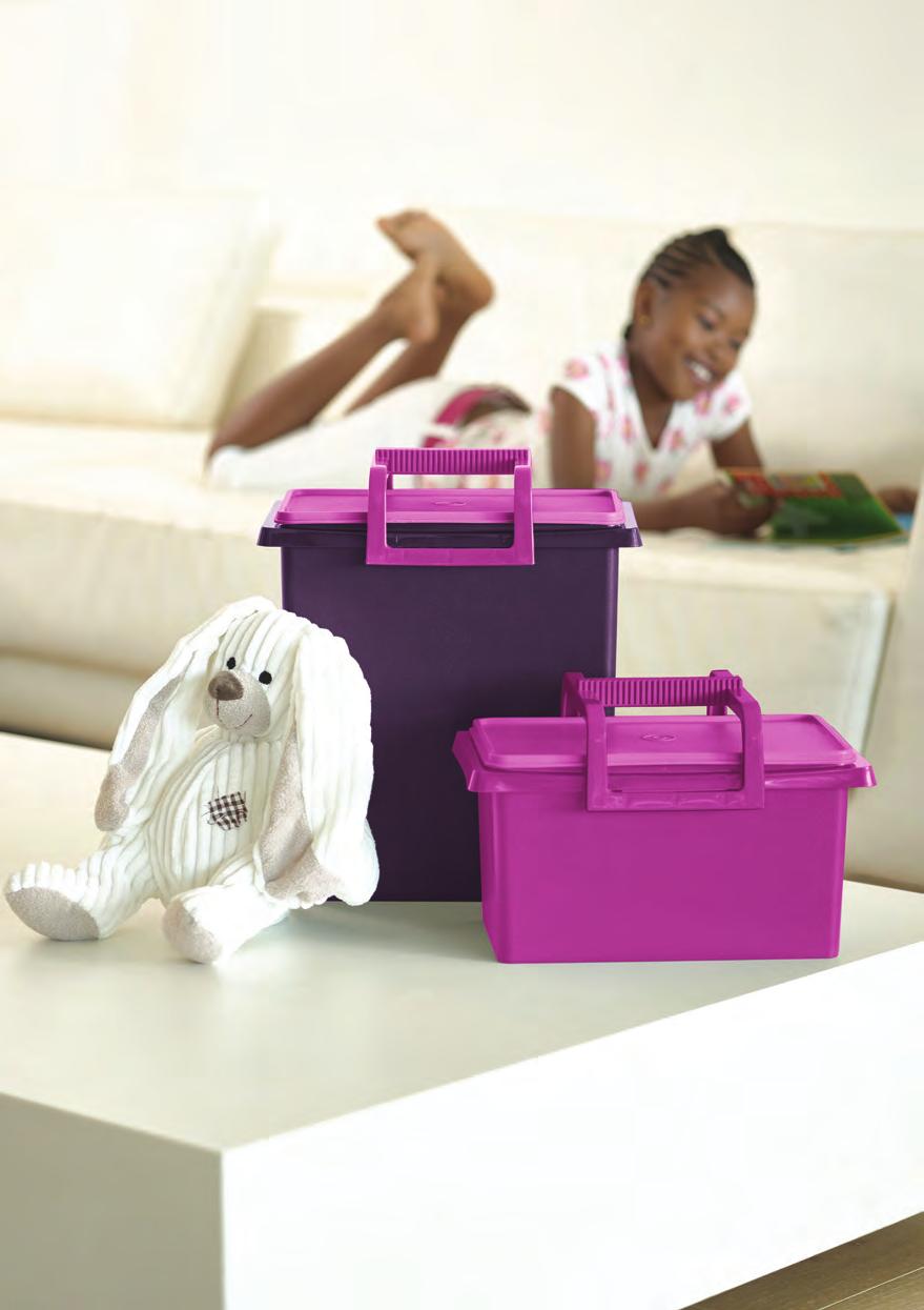 1 2 124328 1. Keep n Carry, Large (14 L) R445 129213 2. Keep n Carry, Small (6,5 L) R305 Generous sized containers ideal to store large quantities of dry ingredients.