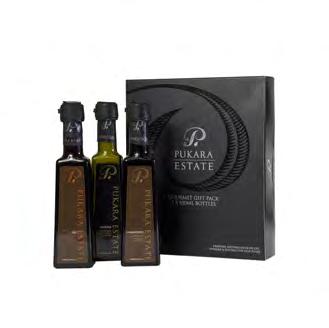 Gift Packs Gourmet Gift Pack - 2 x 250ml with Tasting Bowl Gourmet foodies and Pukara Estate connoisseurs will love our gourmet gift pack 2 x 250ml containing a selection of our extra