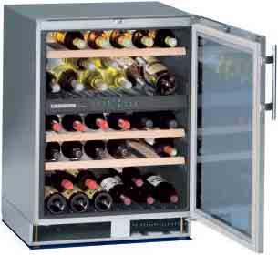 The Vinidor range wine storage cabinets The Vinidor range Ideal climate conditions in each compartment thanks to forced air cooling and fresh air supply via activated charcoal filter Electronic