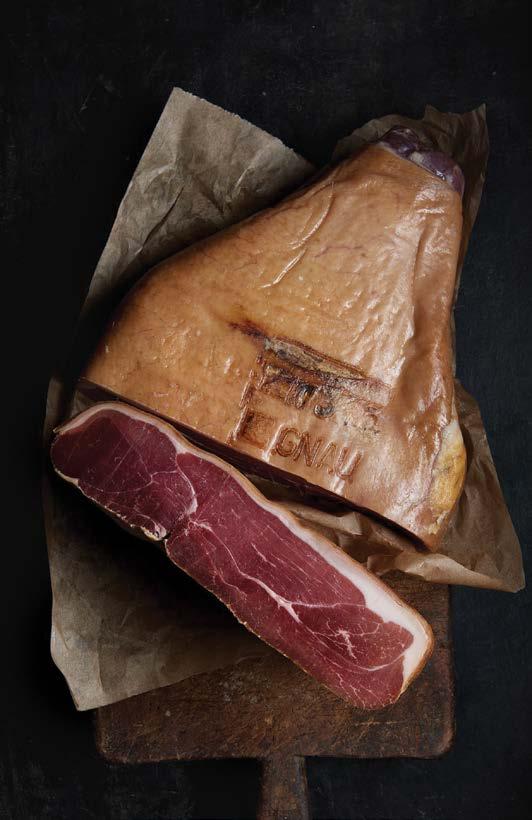 Agour Classic Cured Ham from the Pays-Basque One of the legendary hams of Europe, Jambon de Bayonne has been made in southwest France and sold at the port of Bayonne for generations.