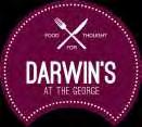Darwin s Restaurant Join us for a special celebratory meal in Darwin s which is open each evening from 6pm to10pm.