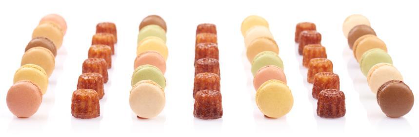 The «Récréation» - 57,20 Platter of 42 petit fours, 7 varieties which may differ