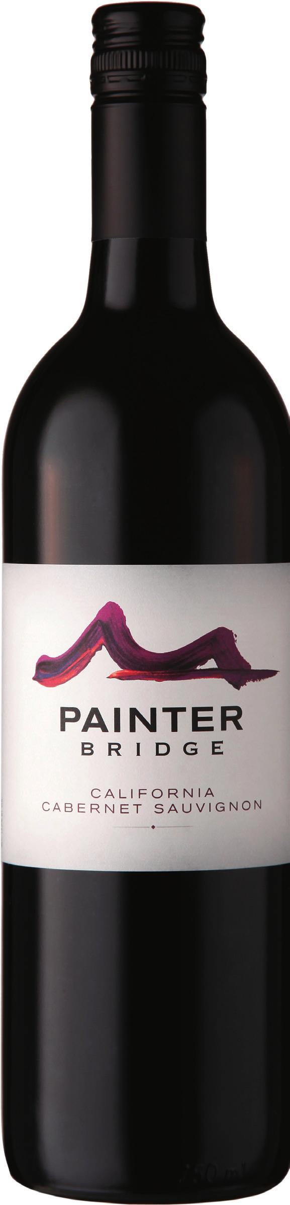 2012 PAINTER BRIDGE CABERNET SAUVIGNON CALIFORNIA PRODUCTION NOTES Painter Bridge Cabernet Sauvignon comes from fruit grown on the Central Coast and northern interior of California.