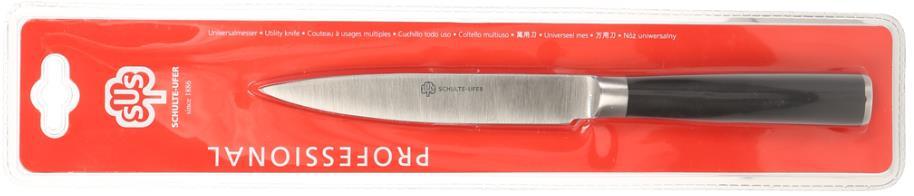Product Code:1303108 SCHLUTE-UFER PROFESSIONAL UTILITY KNIFE 12CM 1.85 PRODUCT DIMENSIONS IN PACKAGING - 35.5X7.1X2.