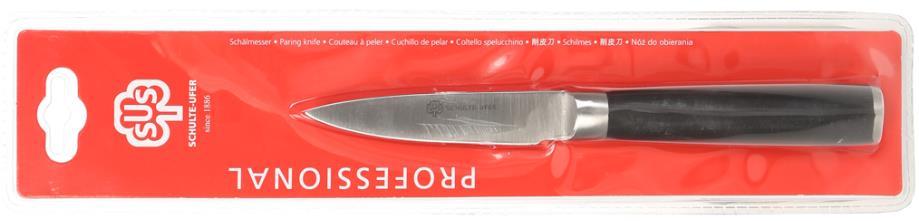 99 Available qty: 5,014 Outers: 12 Pallet: 1,620 Product Code:1303109 SCHULTE-UFER PROFESSIONAL PARING KNIFE 8CM 1.