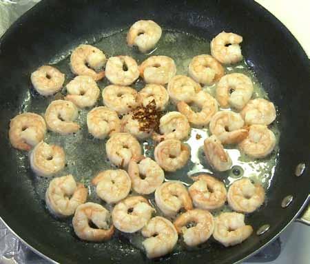 through. Do not overcook the shrimp, as they will become tough and rubbery.