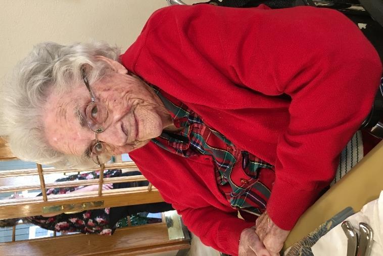 Resident Spotlight This month s resident is Gene Stewart. Gene was born in Albia, Iowa on May 19,1917. She is getting ready to celebrate her 101 st Birthday!