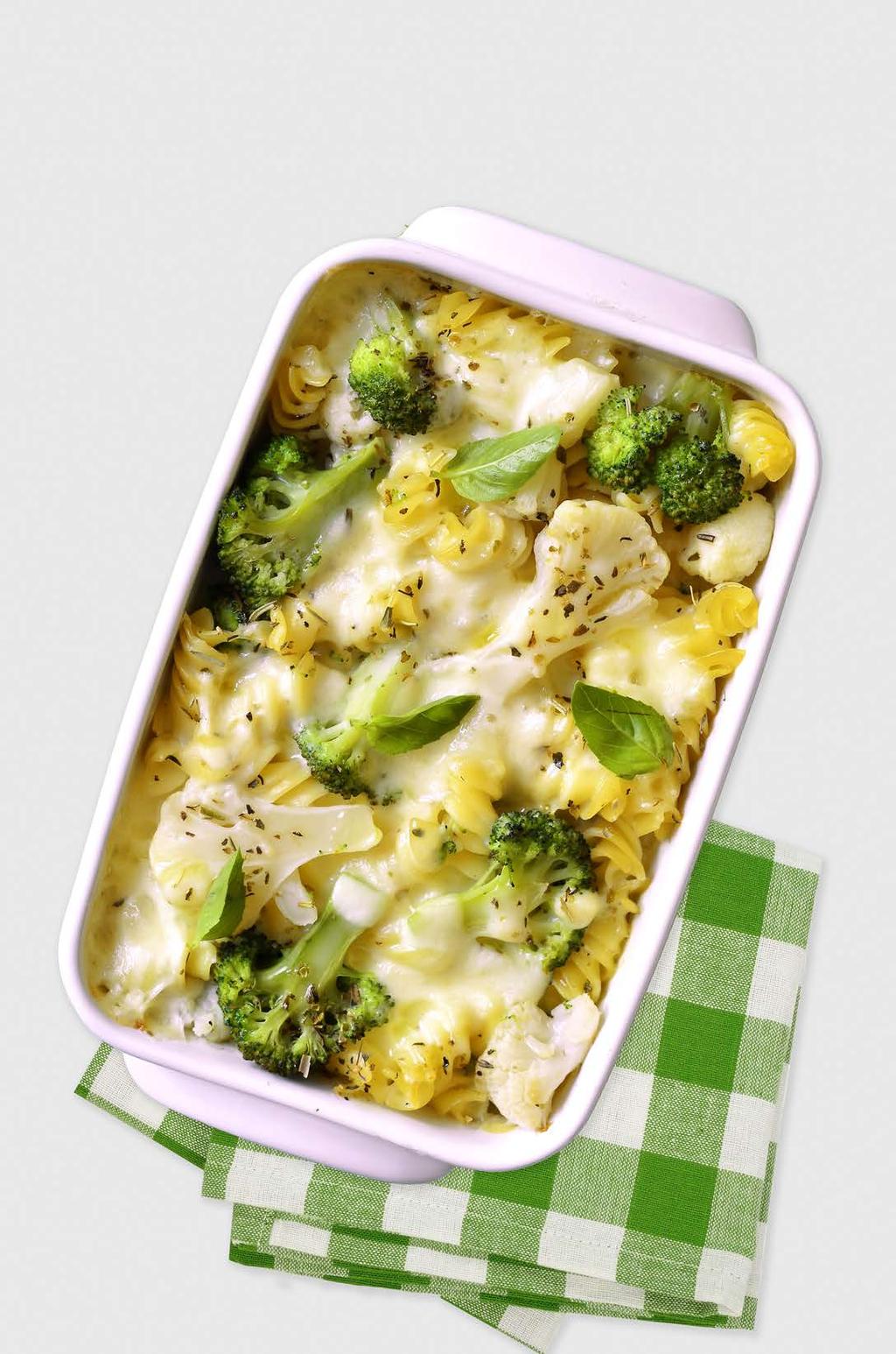 Broccoli cauliflower casserole. This creamy casserole can be made a day ahead, refrigerated and then baked just before dinner. Using frozen vegetables makes this dish a cinch.