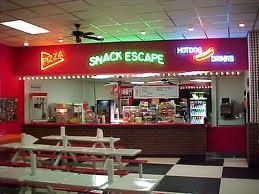 SNACK BAR Serves both beverages and snacks Normally the menu consists of milk shakes, cold