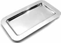 0106 0146 CREAMER Choose mirror or brushed exterior finish (brushed inside). Dishwasher safe.