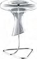 C236019 Classic Wine Decanter DECANTER DRYER STAND This chrome-plated stand helps to safely and