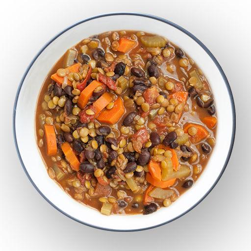 Chunky Lentil and Vegetable Soup shared by One Pot October Planned for Lunch on Friday, October 13, 2017 Adapted from the recipe Chunky Lentil and Vegetable Soup by Riley Prep 10 min Cook 35 min