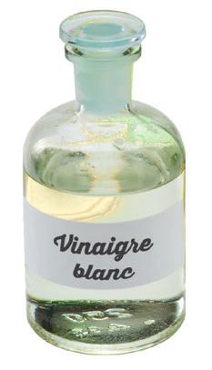 my solution of white vinegar treatment : The acetic acid in vinegar limits the proliferation of