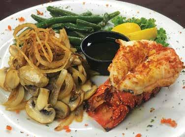 99 6 oz. Broiled Lobster Tail... 12.99 Add Fred's fresh chicken tenders with our signature dipping sauce to any meal.... 3.99 Fred s Special Our famous 12 oz.