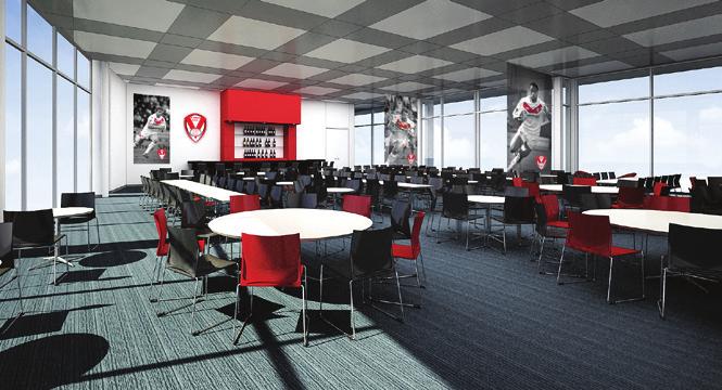 Introducing our New Facilities STADIUM PLANS LEVEL 0 LEVEL 0 NORTH STAND CAFÉ BAR SPONSORS LOUNGE LEVEL 0 NORTH STAND With 4 hospitality suites and 12 executive boxes, all combining state-of-the-art