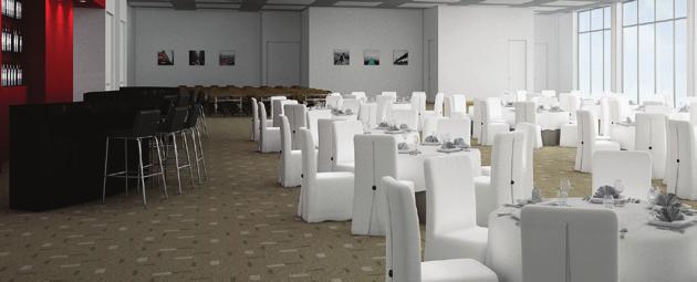 This is a truely unique room that can accommodate up to 60 people on the first floor of the South Stand.