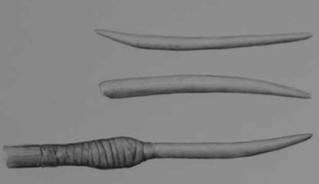 tools (26000-22000 YA) the wooden tools haven t really survived unless in very wet environments Also made compound