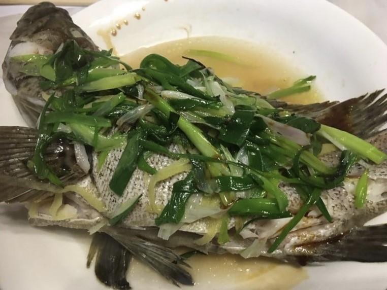 Steamed Fish with