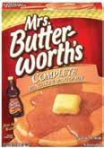 / Mrs. Butterworth's Pancake Mix oz. / Gel Seasoned Salt oz.
