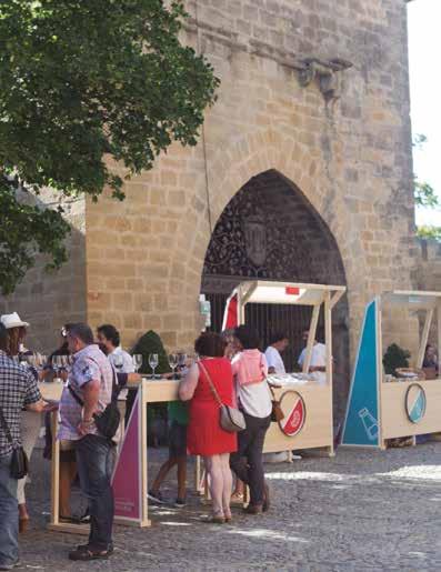 RIOJA ALAVESA end of July Around the table The event, which takes place at the end of July in Rioja Alavesa, includes exhibition areas and tourist information points from different regions of the