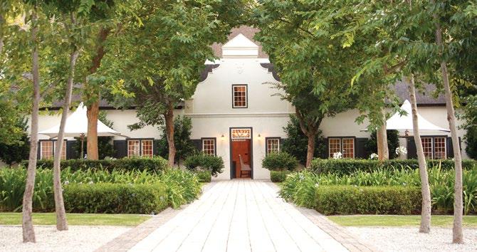 FACT SHEET Grande Provence Wine Estate wears her 300-year history with dignity. Nestled in the beautiful Franschhoek Valley in South Africa s Western Cape, her lush vines spread across 47 acres.