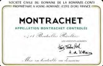 CONCISE MONTRACHET (LOTS 989 & 990) From a DRC collector, the perfect purchase for La Paulée 2020. Stored in a temperature-controlled environment since release.