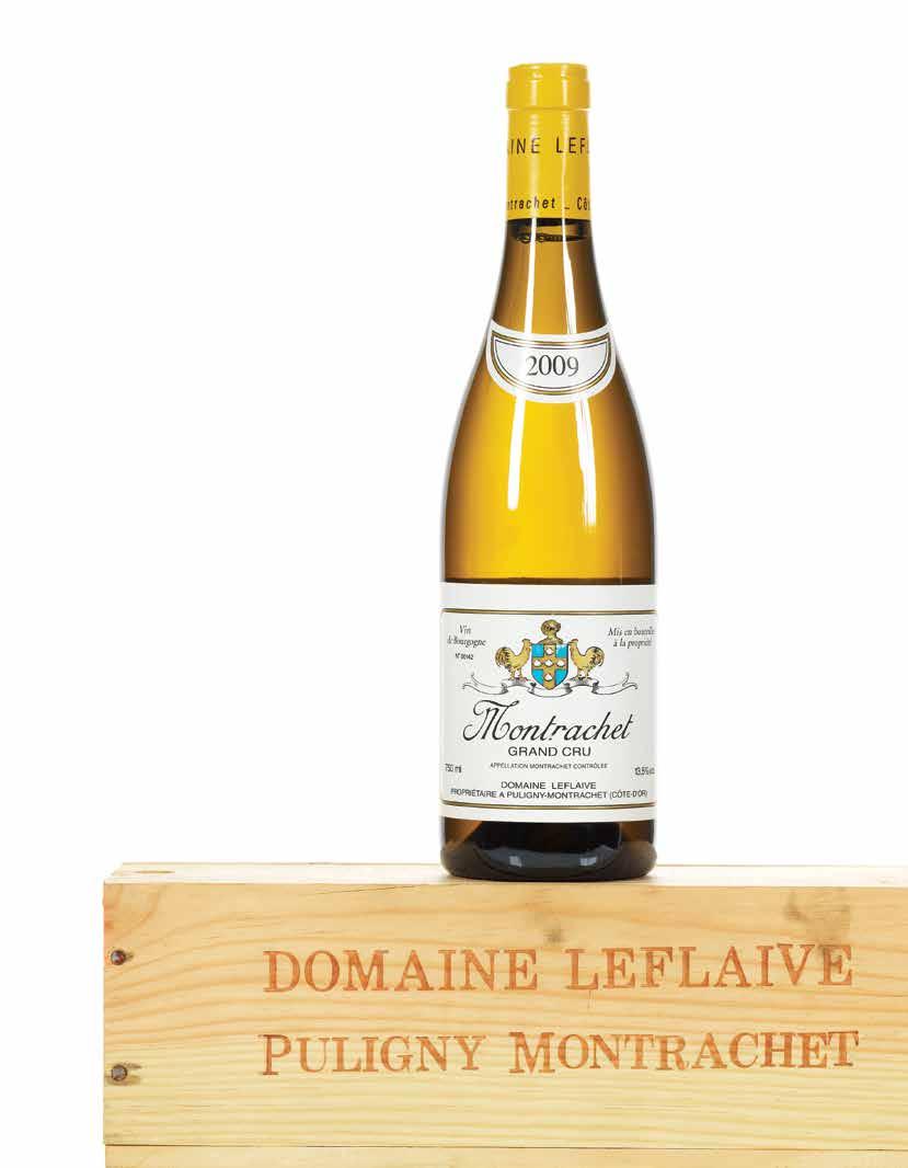 Montrachet Domaine Leflaive 2009 1916 1 bottle per lot US$5500-8000 96
