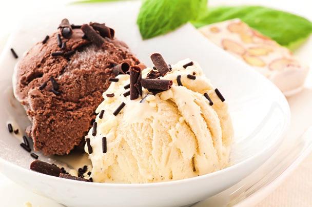 Milk ice cream 4 12 % fat Stabimuls IC 200 Milk ice cream with especially creamy,