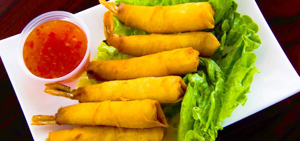 00 (Bo Nuong Sa) Cheese & Onion wrapped in Beef Marinated in Lemongrass 8. STEAMED OR FRIED DUMPLINGS (6) $6.00 9.
