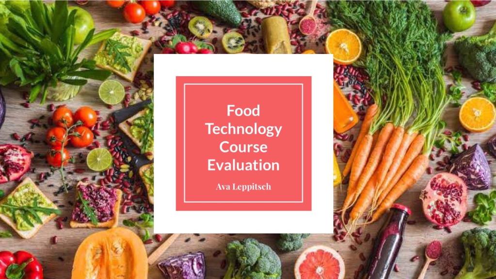 Food Technology Course