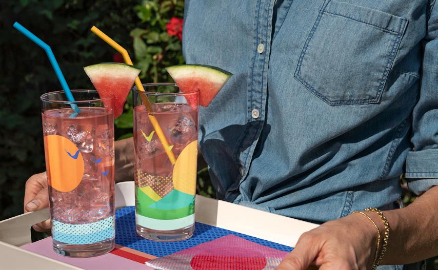 NEW! REUSABLE SIPPING STRAWS Colorful, bendy, and eco-friendly, our silicone straws