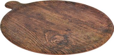 mm TRW Rustic Wood Melamine Platter 0 x x mm