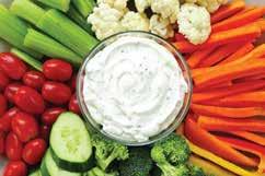 Fresh Vegetable Tray with Ranch Dip Assortment of Celery Sticks, Carrot Sticks, Cucumbers, Broccoli, Radishes and Tomatoes. (Seasonal: Selection & price may vary.) $39.99 (Medium serves 20 to 25) $59.