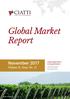 Global Market Report. November Volume 8, Issue No. 11. Ciatti Global Wine & Grape Brokers. Photo: Ciatti.com Photo: Ciatti.