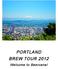 PORTLAND BREW TOUR 2012
