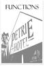 WELCOME. Welcome and thank you for choosing The Petrie Hotel for your next special occasion.