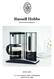 Russell Hobbs INSTRUCTIONS/WARRANTY MODEL 10968S CUP STAINLESS STEEL COFFEE MAKER WITH DIGITAL TIMER