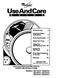 UseAndCam. Important Safety Instnxtions 3. Parts And Features 5. Using Your Oven 7. !Z%!tZing Cycle 26. Carin For 32